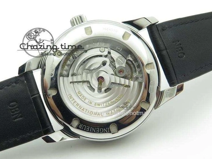 MIROTIME 0105 RelaxedFit Ingeniuer St.Laurens SS White Dial MKF 1:1 V2 Best Edition On Black Leather Strap A 7355